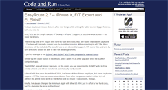 Desktop Screenshot of codeandrun.com